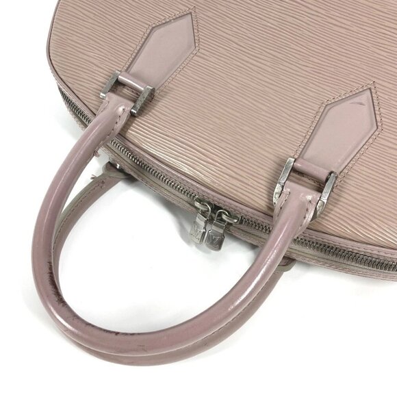LOUIS VUITTON Epi jasmine Bag Tote Bag Hand Bag Epi Leather lilac purple - Picture 12 of 16